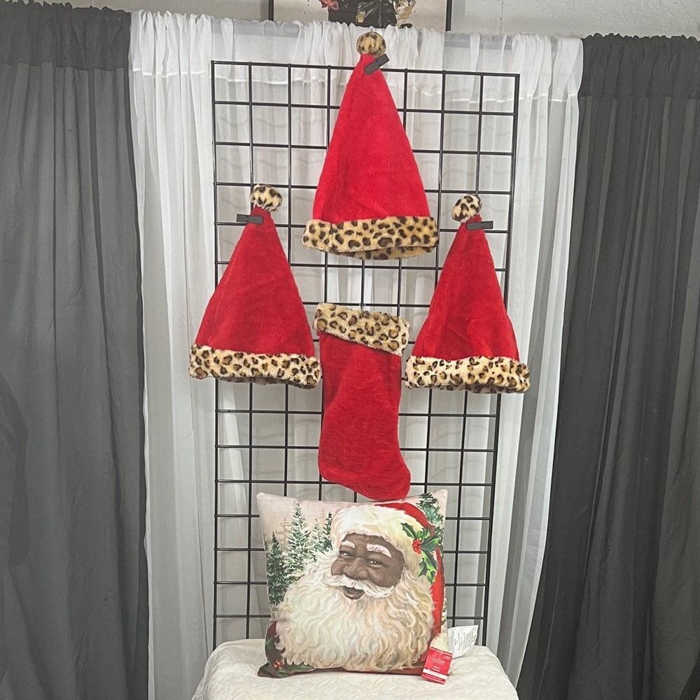 Ashland Santa Claus Pillow - Red, Green, and White - Picture 7 of 7